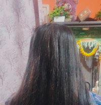 Charulatha Telugu girl long silky hair - एस्कॉर्ट in Bangalore